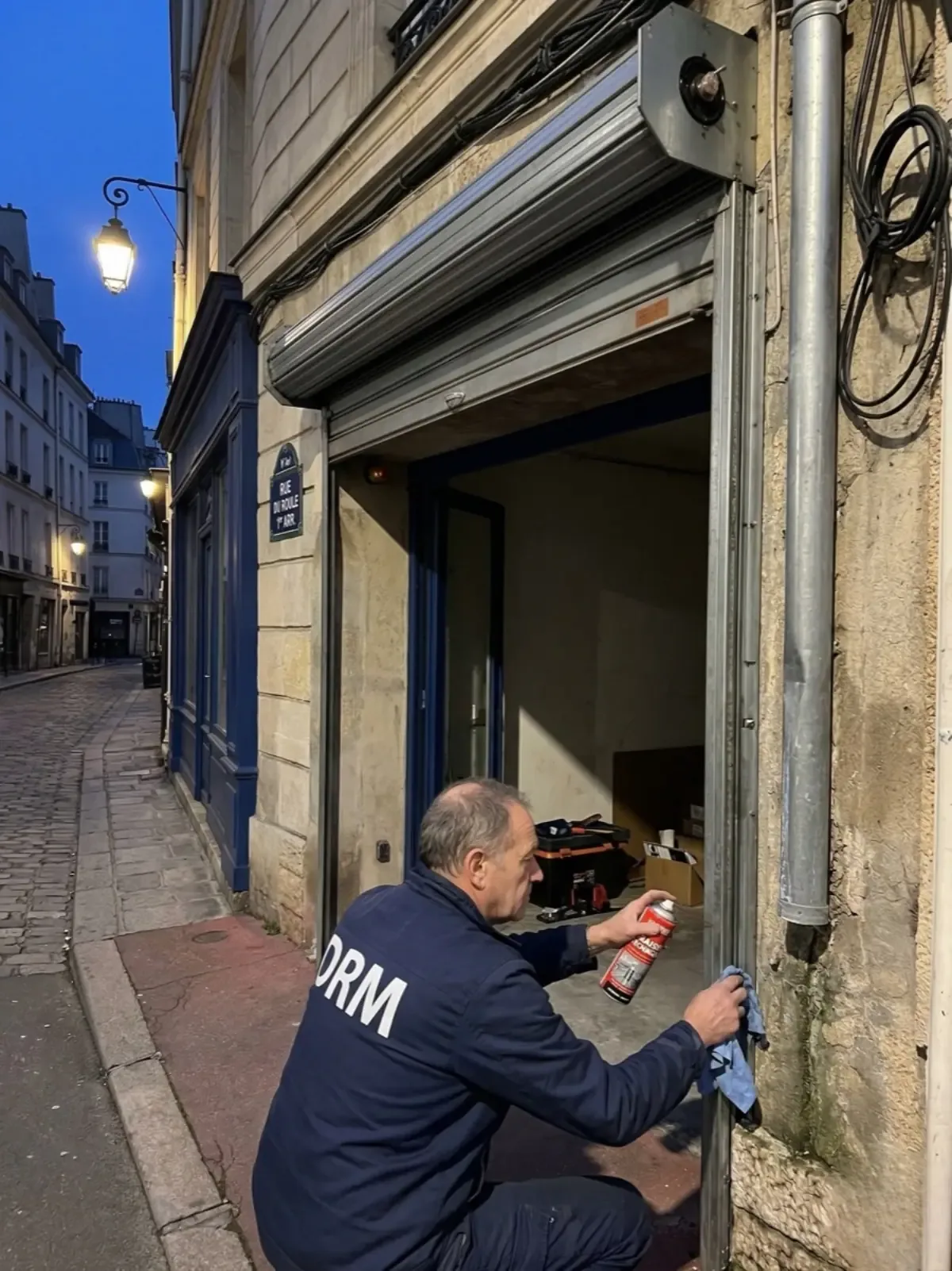 Entretien et maintenance de rideau métallique à Courbevoie Entretien et maintenance de rideau métallique à Courbevoie